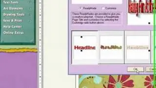 Creating Keepsakes Scrapbook Designer - Using Quick Pages