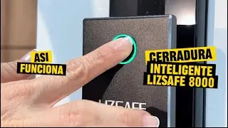 Cerradura Inteligente con reconocimiento Facial 3D | Wifi | Videoportero HD | Tuya