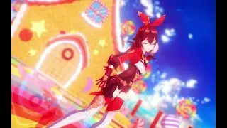 【Genshin Impact MMD/4K/60FPS】Amber【DEEP BLUE TOWN】