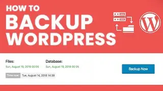 How to Backup Your WordPress Website FREE | Setup Auto Backups [2024]