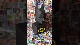 Diy бетмен из бумаги.