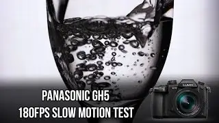 Panasonic GH5. 180 fps slow motion test