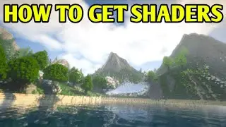 HOW TO GET SHADERS ON MINECRAFT PS4/XBOX/PS5