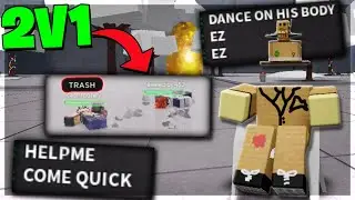 Making TOXIC Teamers RAGE QUIT in The Strongest Battlegrounds | Roblox