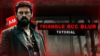 Triangle Bcc Blur ~ Tutorial 🔥 | Alight Motion [+XML]