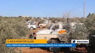El Bab'da Mehmetçiğe Saldırı! 5 Asker Şehit, 9 Asker Yaralı
