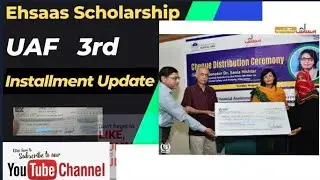 Update about BeNazir Undergraduate Scholarship UAF_ Ehsaas scholarship 2022@Mobile tips and Tricks