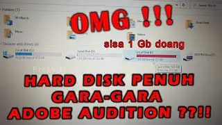 SOLUSI Penyimpanan Penuh Gara-gara Adobe Audition