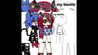 "When someone call my bestie there bestie"..@AkanoAkira sorry if I gave a random oc😭 #gacham