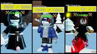 [🎃] Reaper Chara/God of Death/Axetale Sans [How to Get/Showcase] - Undertale Advanced Timeline