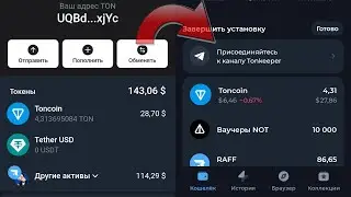 Как перенести криптокошелек с Ton Space на Tonkeeper | Туториал как перенести кошелек в Tonkeeper