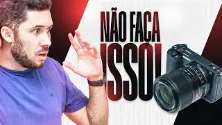 NÃO TIRE FOTOS COM A SONY ZV E 10 antes de ver esse vídeo
