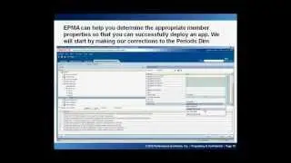 Building an Oracle Hyperion Planning Application in Enterprise Performance Management Architect