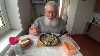 Белые грибы жаренные с луком   это сказка