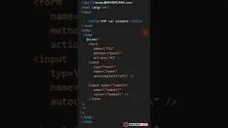 PHP Variables , shorts