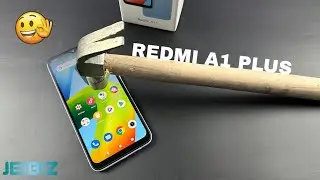 REDMI A1 PLUS : Screen Scratch Test 🔨 🛠 - A1+ Durability Test