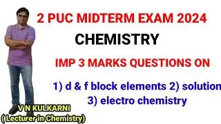 2 puc midterm exam 2024 imp 3 marks question