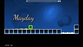 Geometry Dash Gravity Level 1: Mayday by Sai 100% (3 Coins)