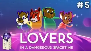 Lovers in a Dangerous Spacetime #5 - Shuriken Engines! - (4 Player Couch Co-op)