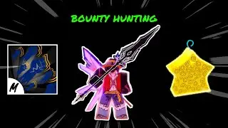 LIGHT V2 + CYBORG V4 + GODHUMAN + SPIKEY TRIDENT (BOUNTY HUNTING) BLOX FRUIT