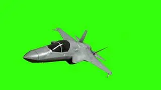 Jet Green Screen  Free Green Screen