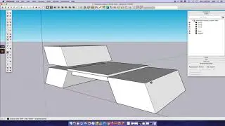 Sketchup Furniture Modeling - Coffee Table Demo