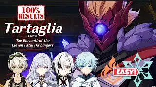 How to beat Childe in Fastest Way | Genshin Impact update 6.0 version 