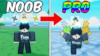 i went from NOOB to PRO in Roblox Anime Racing Clicker...