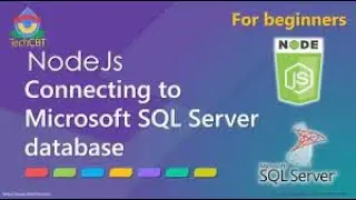 step by step create a node.js SQL server connection using mssql with rest api #nodejstutorial