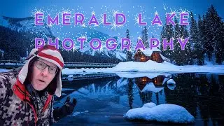 Emerald Lake photography in blue hour