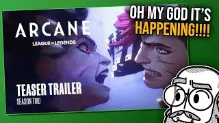TBSkyen reacts to Arcane Season 2 teaser trailer