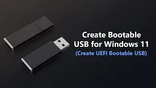 How to Create UEFI Bootable USB For Windows 11 24H2 using CMD?