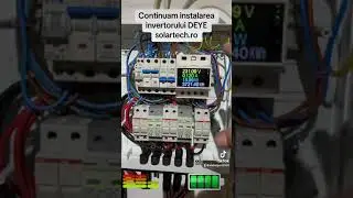 Continuam instalarea invertorului DEYE
