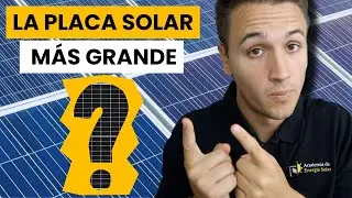 🌍 La PLACA SOLAR más GRANDE del MUNDO ¡Rompe el Récord!