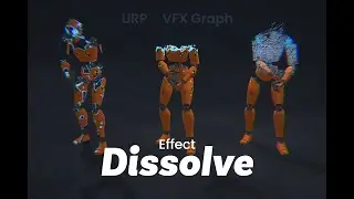 Stylized Dissolve Effect | Preview - VFX & Shaders for Unity