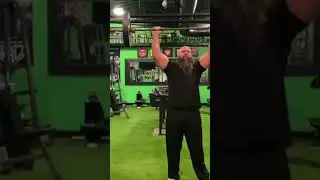 Professional Armwrestler Tries Eddie Hall Workout!
