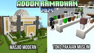 TERBARU!! 2 Addon Spesial Ramadhan 2025 Yang Cocok Untuk Di Minecraft Kalian!! - MCPE 1.21