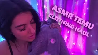 ASMR Temu Clothing Haul and Try On 🛍️