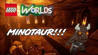 LEGO Worlds - Minotaur!!!