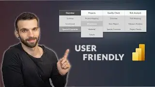 How to Build Navigation in Complex Power BI Reports