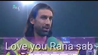 Psl 2020 lahore vs Pehswar zalmi Rana fawad win