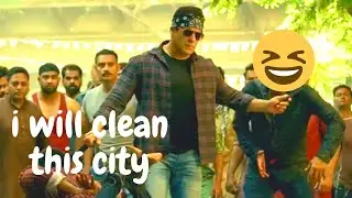 Radhe moive / meme / i will clean this city 
