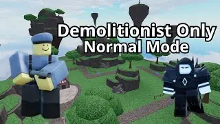 Demolitionist Only - Normal Mode (Roblox Tower Blitz)
