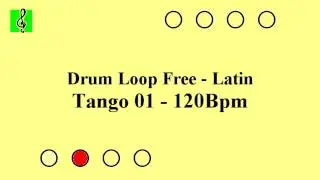 Free Drum Loop - Latin -  Tango 01 (Verse) - 120 Bpm