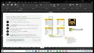 Quick addition in Excel