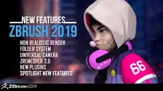 ZBrush 2019 New Features Quick Overview