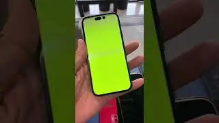 Iphone 14 Pro - Green Screen :( 
