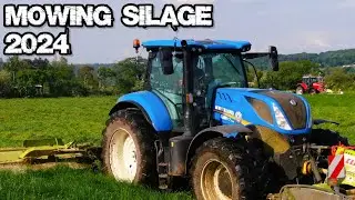 SIMPSONS Agri Contractors ~ Mowing Grass For Silage 2024