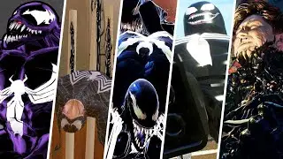 Venom Deaths Evolution in Spider-Man Games (2005 - 2023) - Marvel's Spider-Man 2