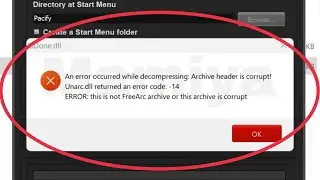 Pc Fix An error occurred while decompressing Archive header is corrupt Unarc.dll returned an error